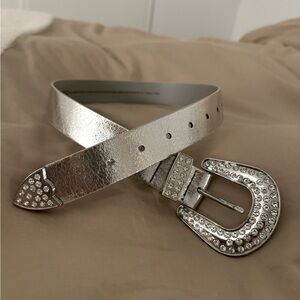 Silver belt